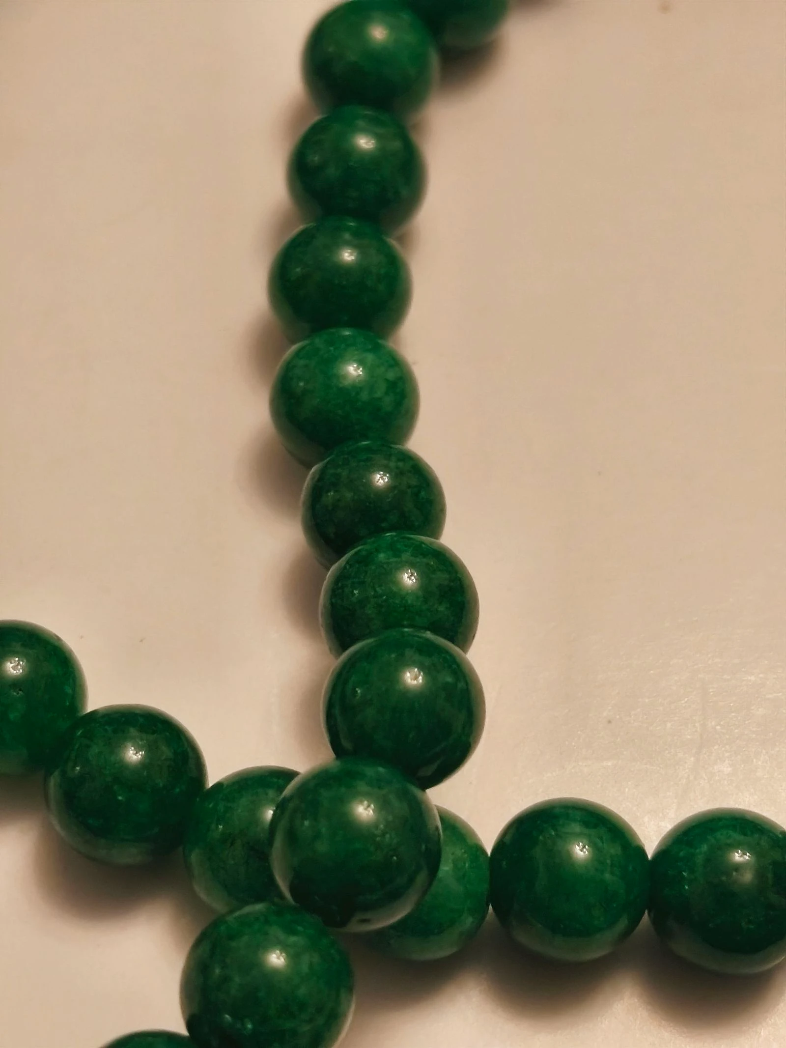 Collar jade groen met 80 centimeter – photo 9
